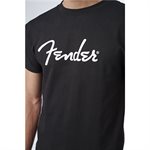 FENDER - SPAGHETTI LOGO T-SHIRT - LARGE - noir