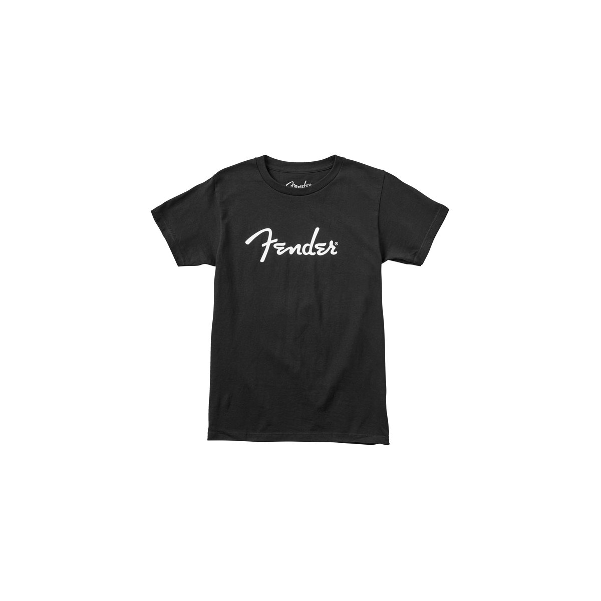 FENDER - SPAGHETTI LOGO T-SHIRT - SMALL - BLACK