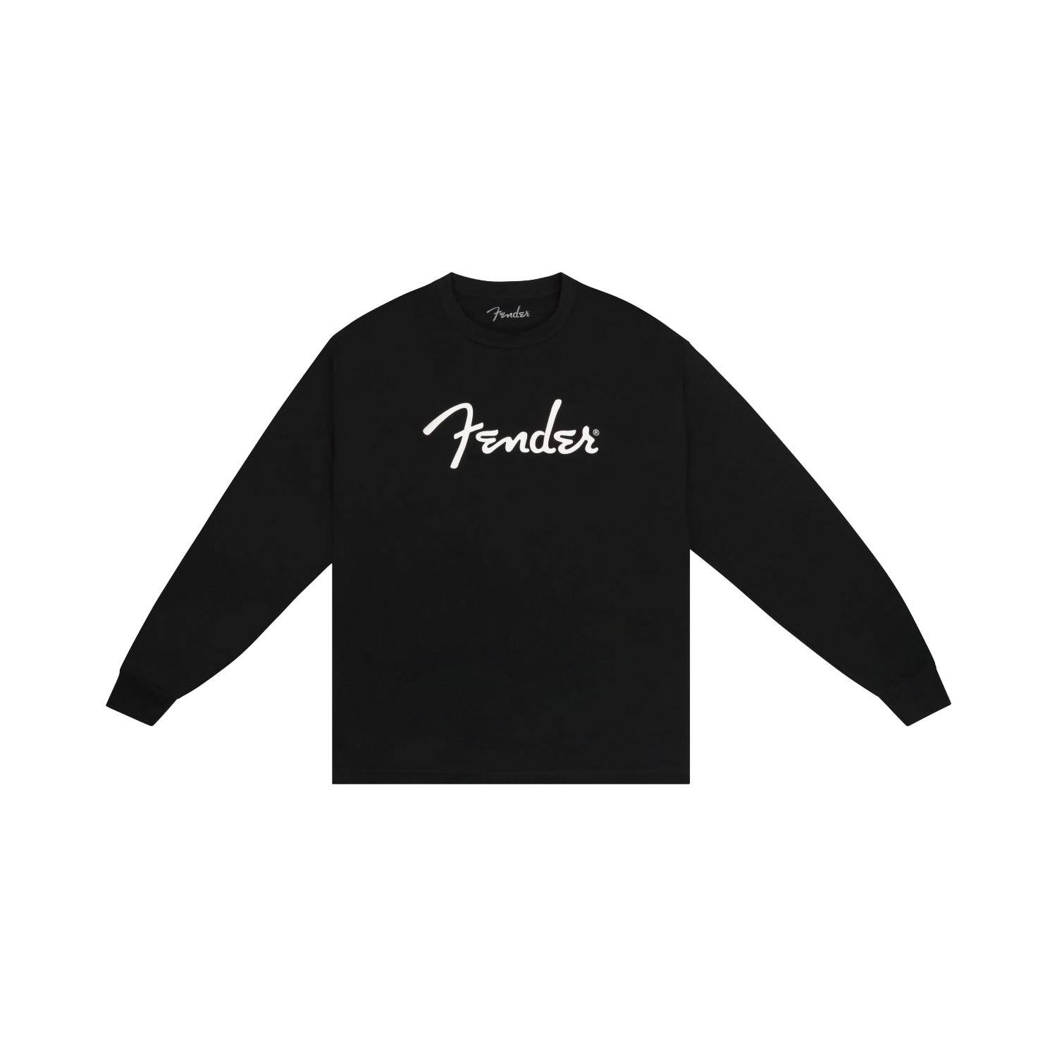 FENDER - Fender® Spaghetti Logo Long-Sleeve T-shirt, Black, L