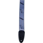 GRETSCH - Gray Penguins Strap - Black