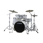 YAMAHA - Stage Custom en bouleau - 5-Pièces (20,10,12,14,SNARE) - Pure White