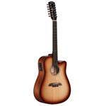 ALVAREZ - AD60-12CESHB - Guitare électro-acoustique Artist 12 cordes - Shadow Burst