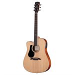 ALVAREZ - AD60LCE - guitare électro-acoustique Dreadnought - gaucher - naturel