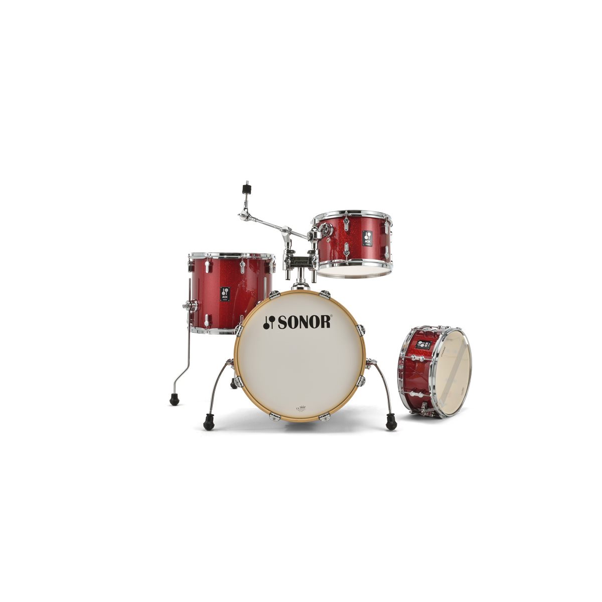 SONOR - AQX Jazz 4-piece Shell Pack - red moon sparkle