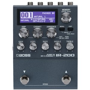 BOSS - simulateur de cabinet IR-200 Amp & IR