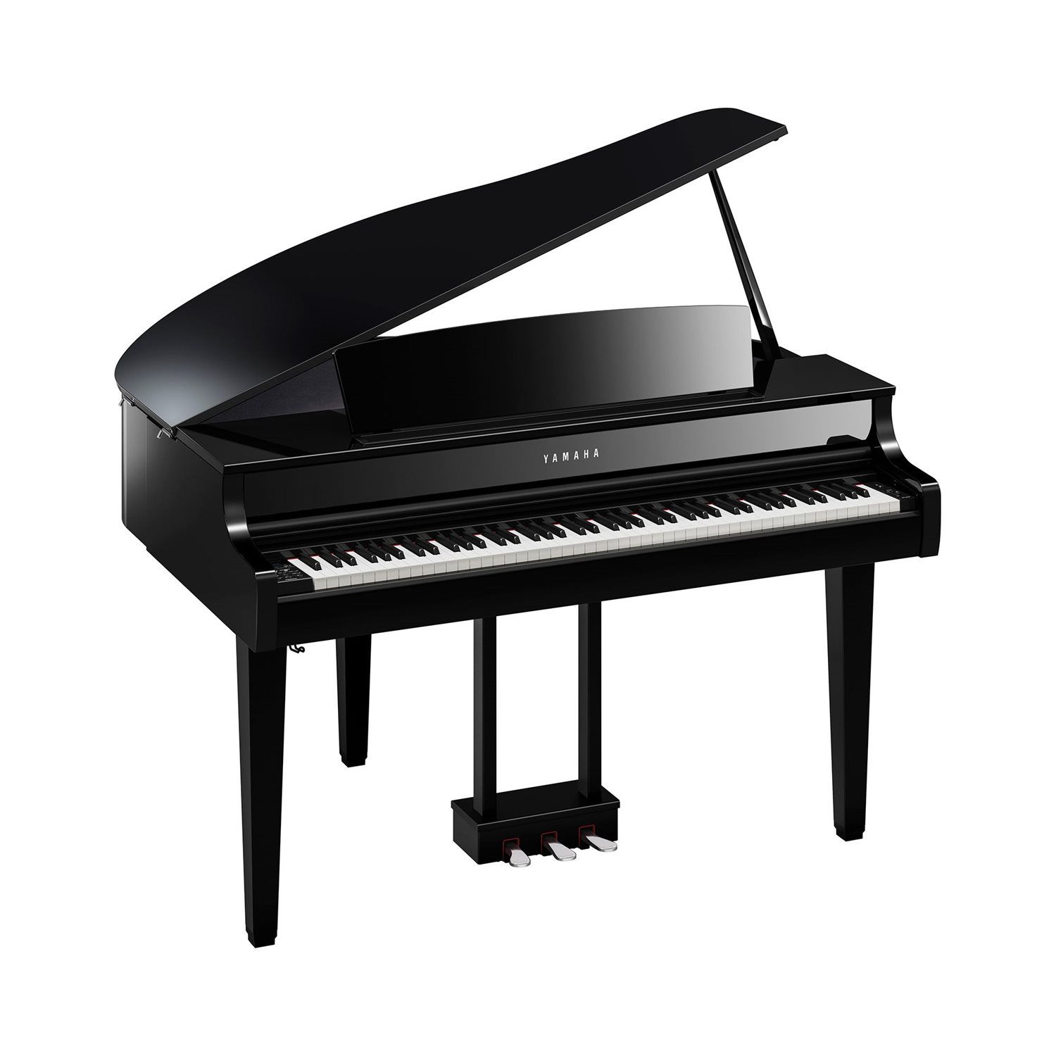 YAMAHA - CLP865GP - Piano à queue numérique Clavinova - Ébène poli