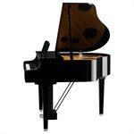 YAMAHA - CLP895GP - Piano à queue numérique Clavinova - ébène poli