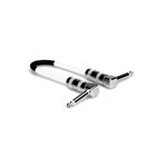 HOSA - CPE106 - Guitar Pedalboard Patch Cable - Right Angle to Right Angle - 6`