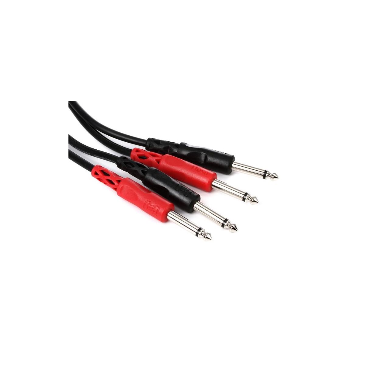 HOSA - CPP202 - Stereo Interconnect Cable - Dual 1 / 4-inch TS Male to Same - 6.5'