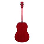 YAMAHA - CSF1M SOLID TOP PARLOR - CRIMSON RED BURST