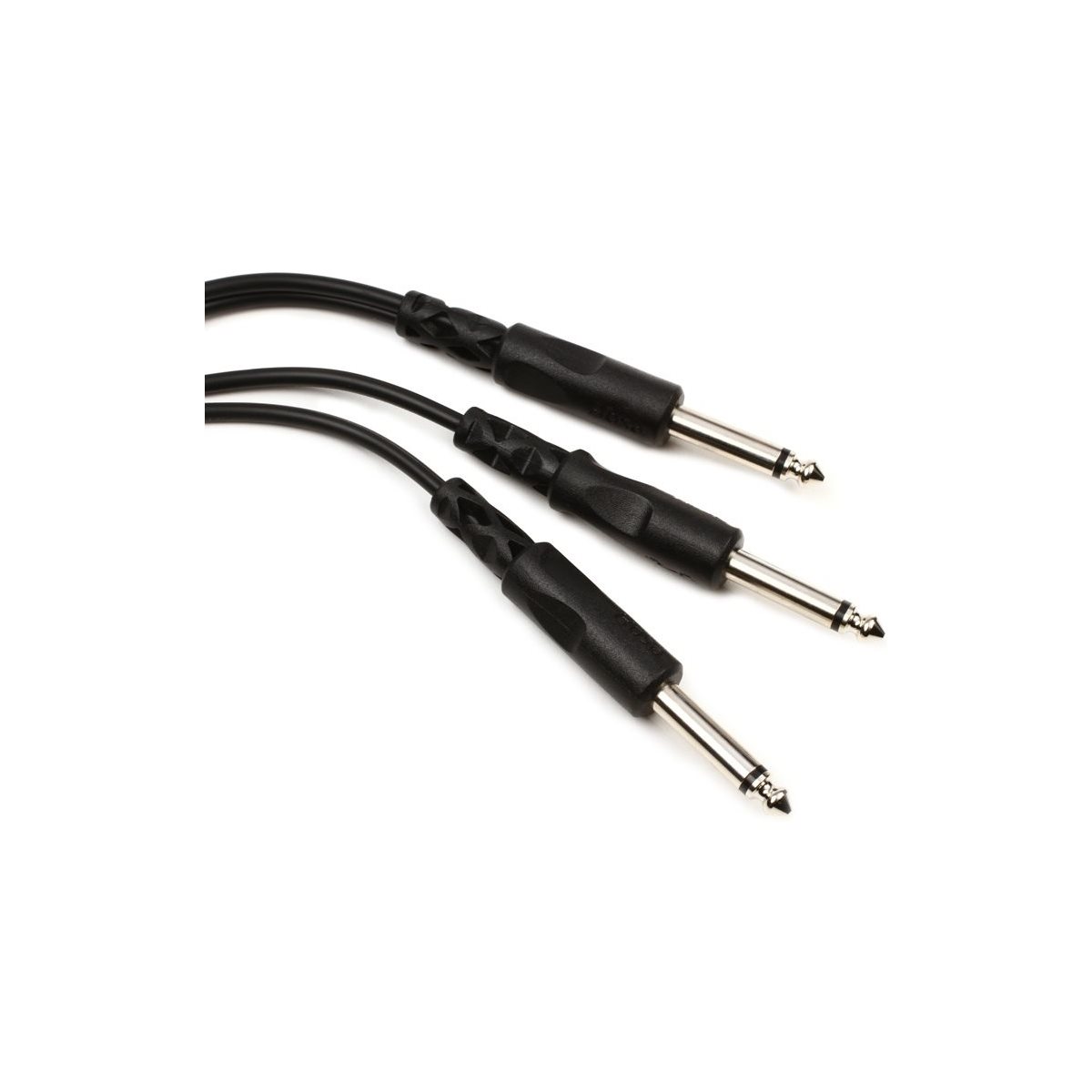 HOSA - CYP103 - Y Cable - 1 / 4-inch TS Male to Dual 1 / 4-inch TS Male - 3ft