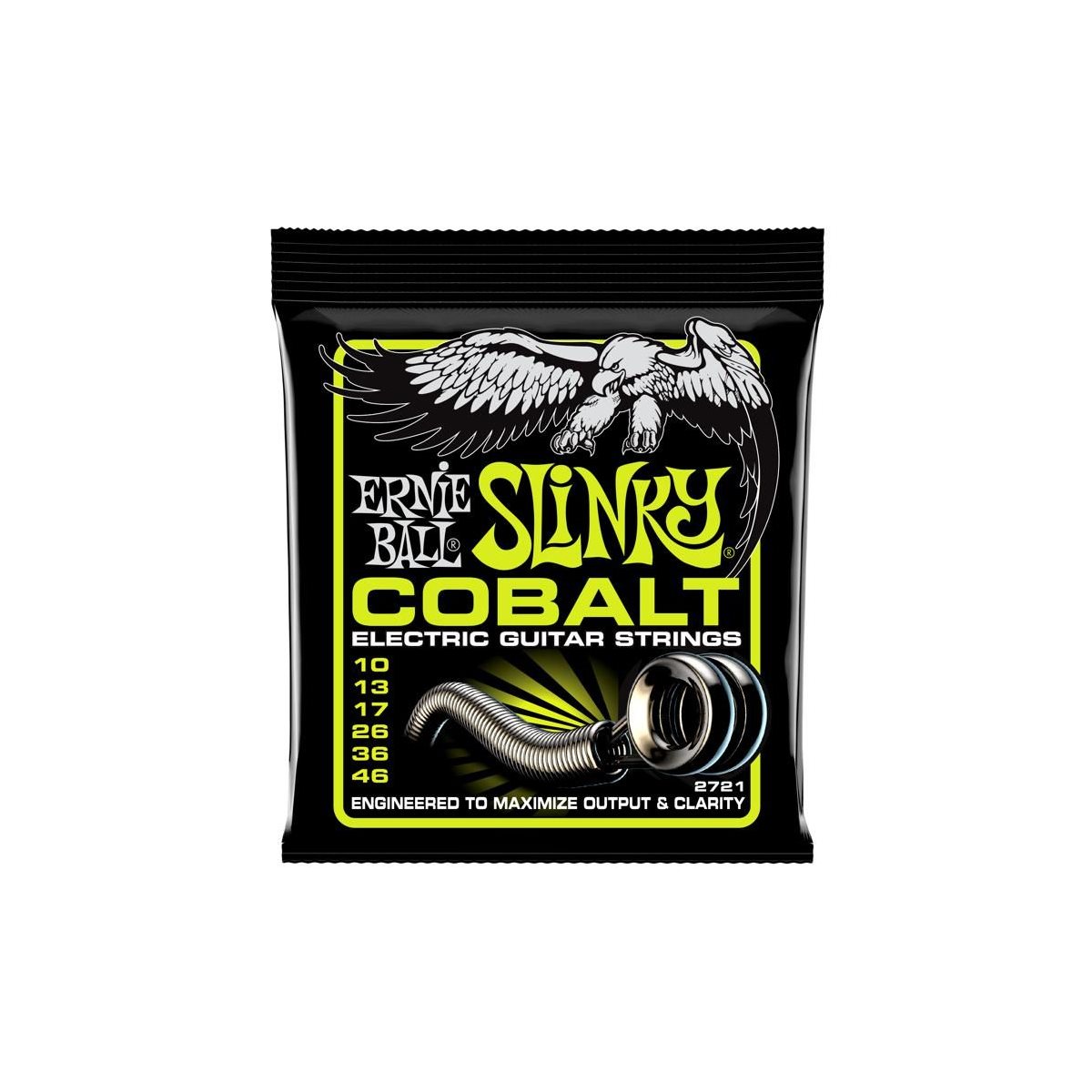 ERNIE BALL - CORDES GUITARE ÉLECTRIQUE - COBALT 7 CORDES - 10-56