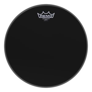 REMO - AMBASSADOR® EBONY® - 12"