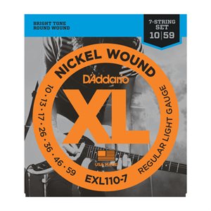 D'ADDARIO - EXL110-7 - 7-string electric guitars - 10-59