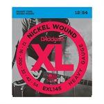 D'ADDARIO - EXL145 - Plain 3rd Electric Guitar Strings - 12-54