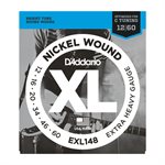 D'ADDARIO - EXL148 - Extra Heavy Electric Guitar Strings - 12-60