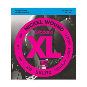 D'ADDARIO - EXL170 - Electric Bass strings - 45-100