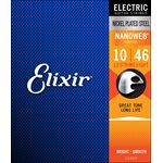 ELIXIR - 12450 - electric guitar strings with nanoweb coating - 12-string - 10-46