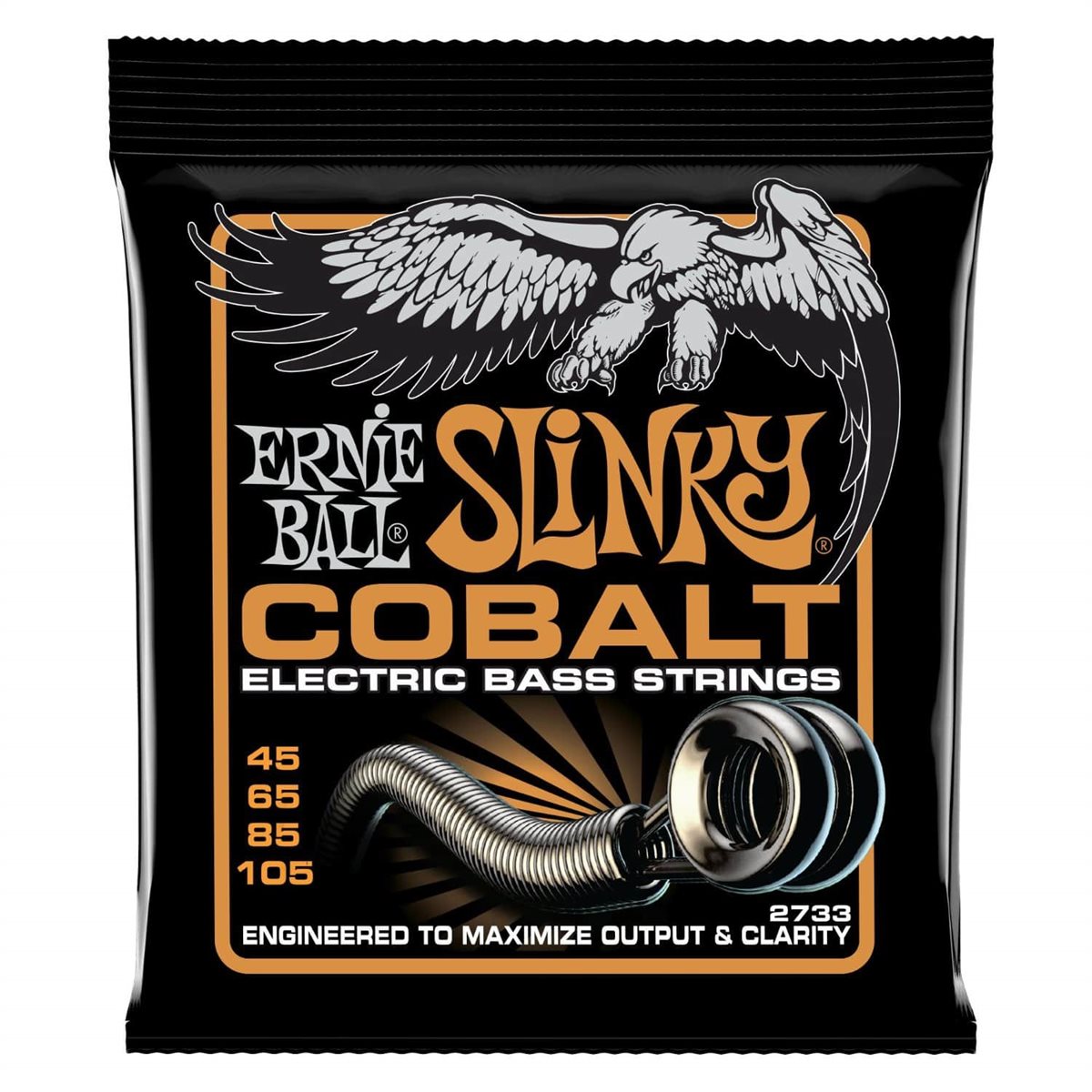 ERNIE BALL - BASS STRINGS - COBALT - 45-105