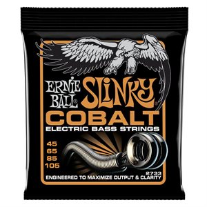 ERNIE BALL - CORDES de BASSE - COBALT - 45-105