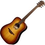 LÂG - T118D-BRS - TRAMONTANE 118 - 6 string Dreadnought guitar - BROWN SHADOW gloss