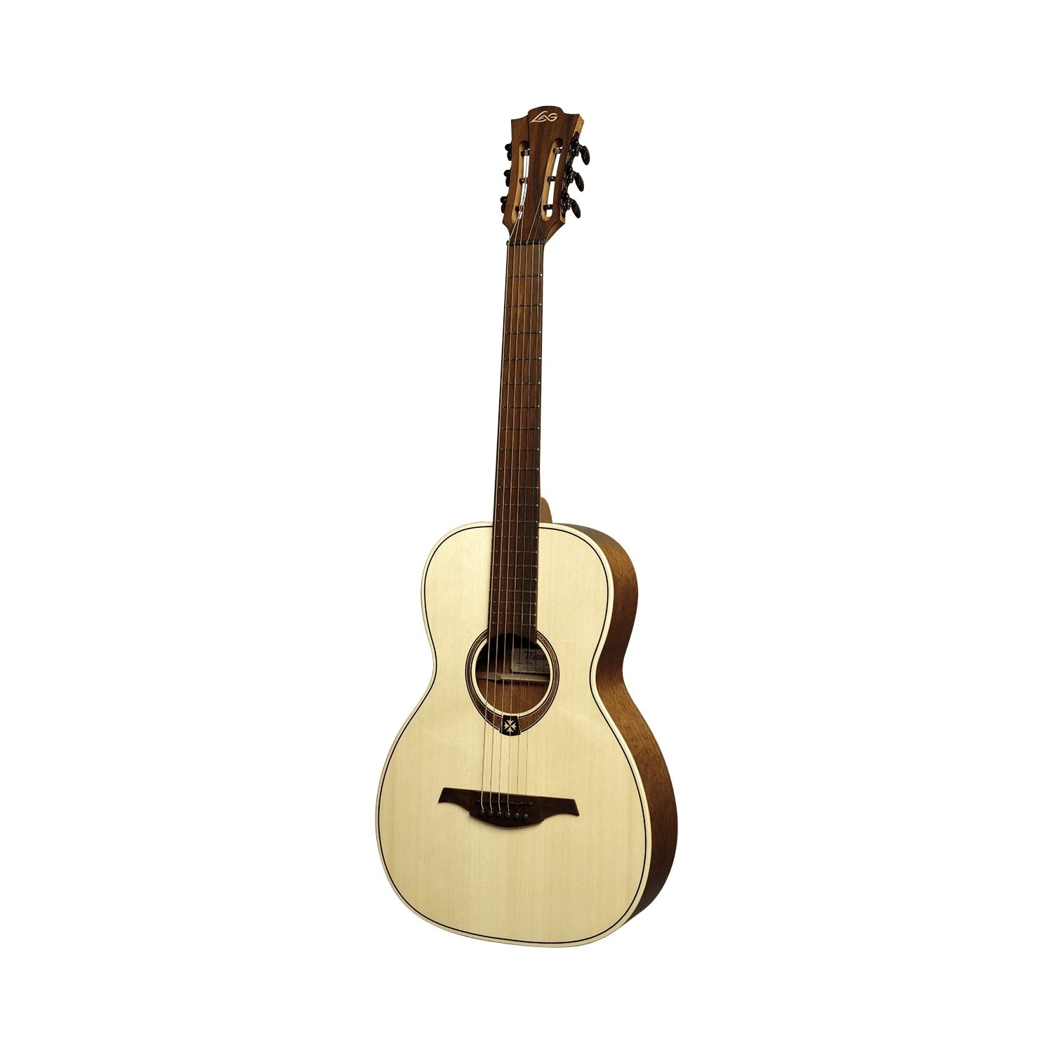 LÂG - T177PE - TRAMONTANE 177 PARLOR - 6 string Electric-Acoustic guitar - Natural