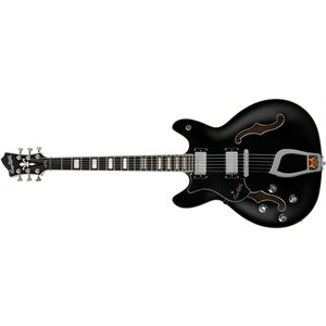 HAGSTROM - VIK-L-BLK - guitare Viking® - 6 Corde - Gaucher - Noir