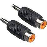 HOSA - Adapters RCA to 3.5 mm TS