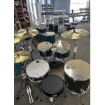 MAPEX - VENUS 5 PIECE ROCK COMPLETE SETUP - (10-12-16-22-S14) - Steel blue - demo