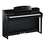 YAMAHA - CSP255PE - Clavinova Digital Piano With Bench - Polished Ebony