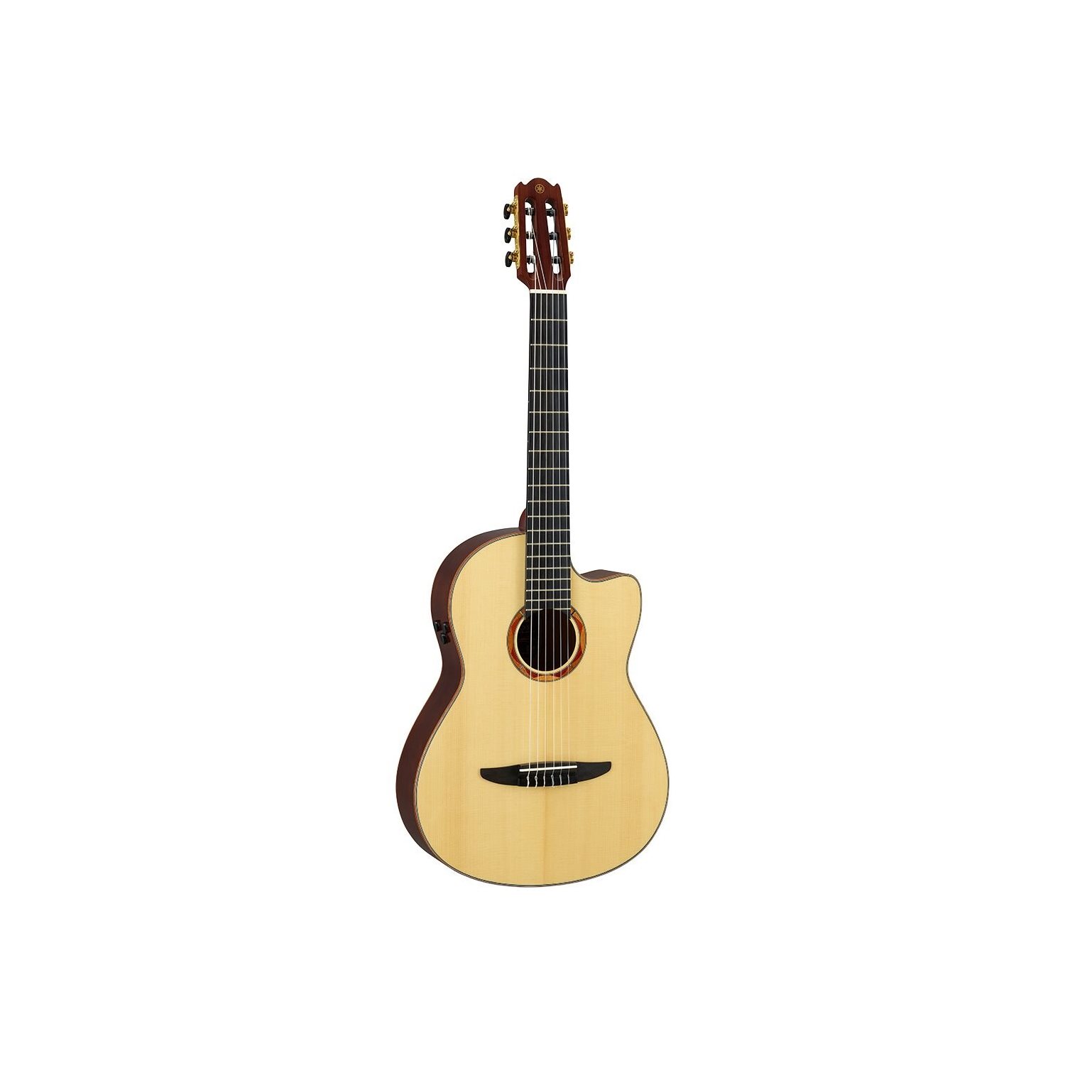 YAMAHA - NCX5 - Guitare électro-acoustique à cordes en nylon en bois massif avec CUTAWAY - naturel