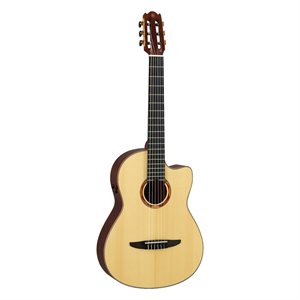 YAMAHA - NCX5 - CUTAWAY BODY ALL-SOLID acoustic-electric nylon-string guitar - natural