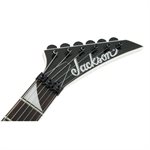 JACKSON - JS32Q - JS SERIES - DINKY ARCH TOP - Transparent Green Burst