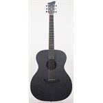 JAY TURSER - JTA54F-LX-BLACK - Full-Size Folk HPL Acoustic Guitar - Quilted Satin Black