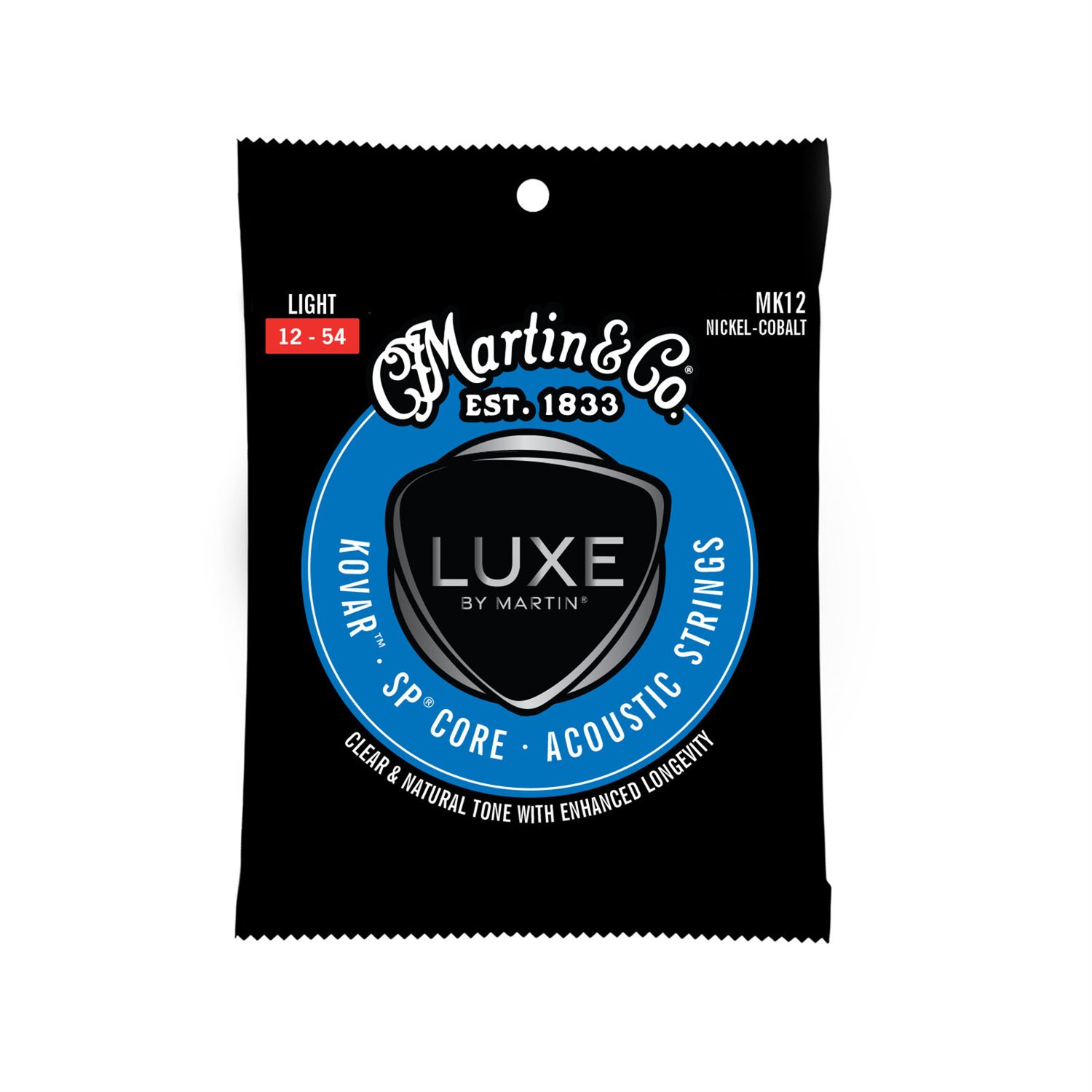 MARTIN - MK12 - Luxe By Martin® Kovar™ Strings - Light - 12-54