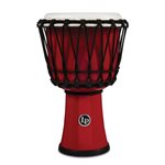 LP - LP1607RD - DJEMBE CIRCLE À CORDE DE 7 POUCES AVEC ACCORDEMENT PARFAIT - Rouge