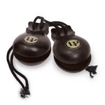 LP - LP432 - EBONY CASTANETS DOUBLE HANDHELD 