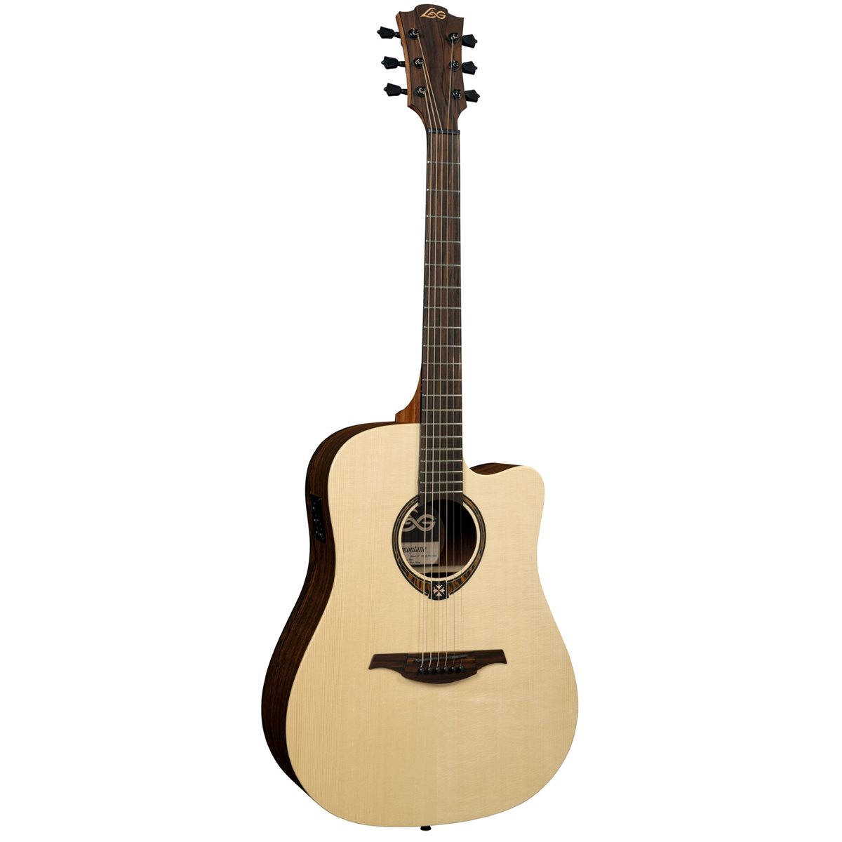 LAG - TRAMONTANE 270 - DREADNOUGHT - acoustic electric guitar w / CUTAWAY 