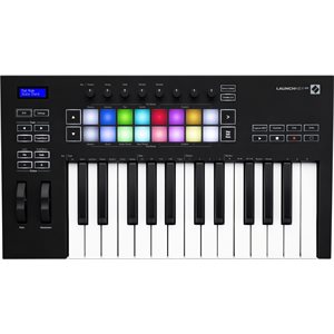 NOVATION - Launchkey 25 keyboard MIDI controller - MK3 - 25 KEYS
