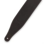 LEVY'S - M17BAS-DBR - 2.5'' Pull- Butter Leather Guitar Strap – Brown