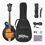 WASHBURN - M3EK-A - Pack de Mandoline - avec étui - Sunburst Finish