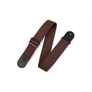 LEVY'S - M8POLY-BRN - STRAP - BROWN