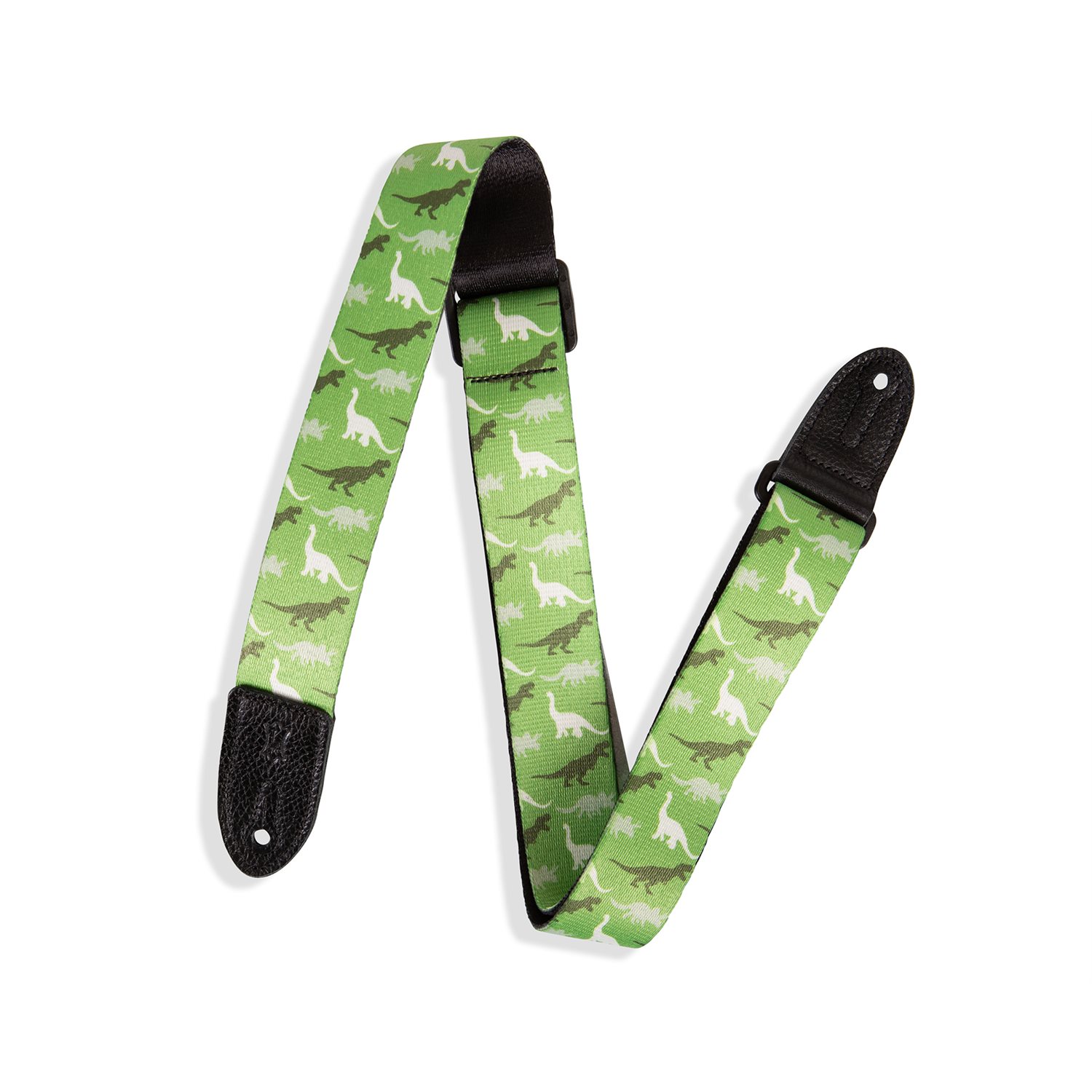 LEVY'S - MPJR-003 - junior strap - Dinosaur Camo Green, White, Camo 1.5