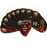 MARTIN - Médiators pour guitare, hard .96MM - ensemble de 12 pick