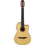 YAMAHA - NCX5 - Guitare électro-acoustique à cordes en nylon en bois massif avec CUTAWAY - naturel