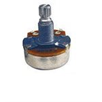 PROFILE - P120A - 250K Pot A-Curve Split Shaft Potentiometer 