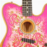 FENDER - Pink Paisley Telecaster Acoustasonic - limited edition