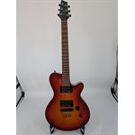 GODIN - 032884 - Guitare électrique LG HB - Cherry Burst Flame - usagé