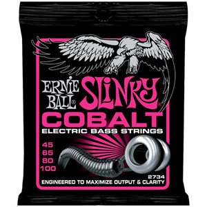 ERNIE BALL - CORDES de BASSE - COBALT - 45-100