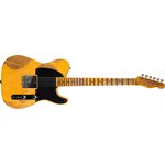 FENDER - Limited Edition '50s "Cocked Wah" Pine Esquire® Super Heavy Relic®, 1-Piece Maple Neck, Aged Nocaster® - Blonde